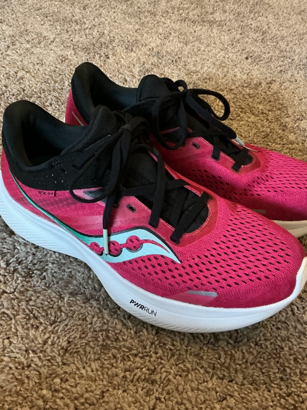 Saucony Ride 16 Womens Size 9.5 Used